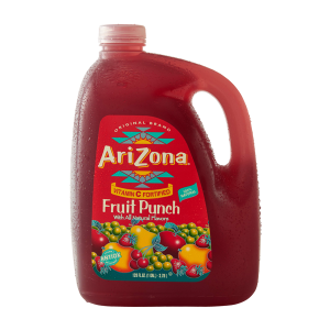 Arizona Fruit Punch blow mold label