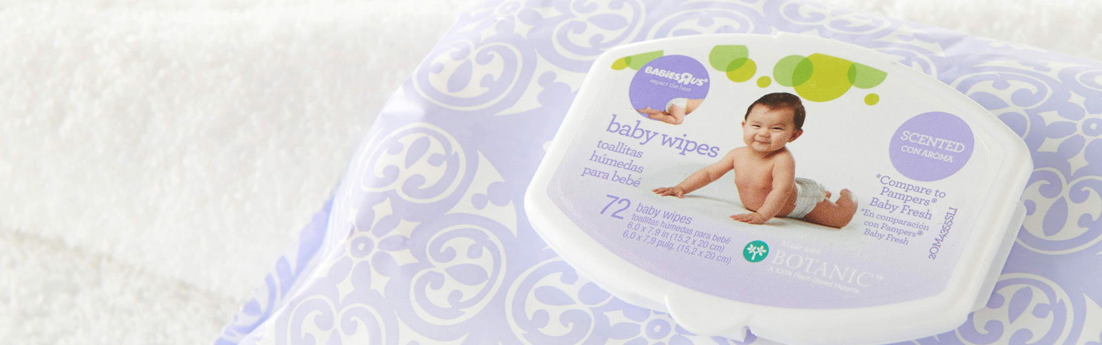 Baby wipes flexible packaging IML closure by Inland