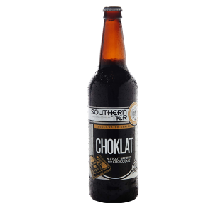 Southern Tier Choklat craft beer with pressure sensitive label