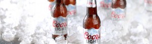 Coors Light Cut & stack label