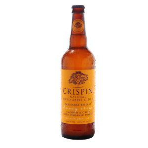 Crispin Hard Cider tactile label