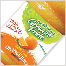 Florida's Natural Growers' Pride 100% Pure Orange Juice