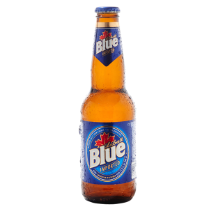 Labatt Blue Imported Canadian Pilsner beer