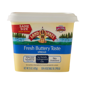 Land O Lakes Fresh Buttery Taste spread IML label