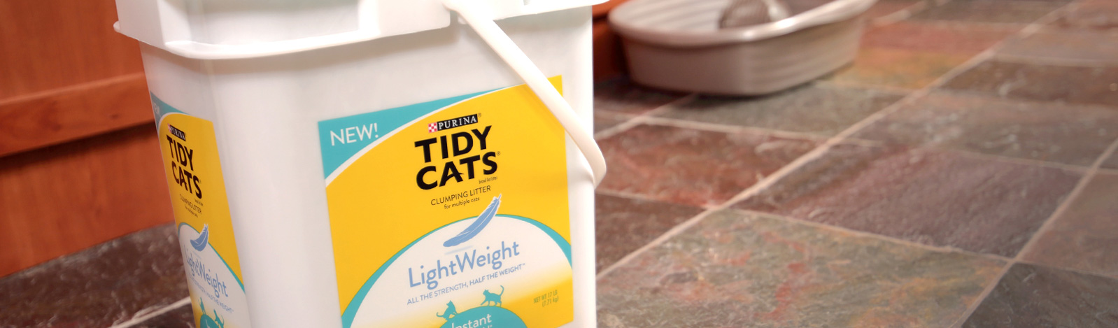 Pet product packaging for Tidy Cats by Inland