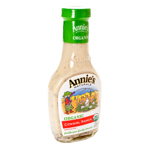 Food: Annie's Naturals Organic Cowgirl Ranch dressing