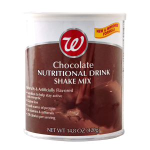 Walgreen's Chocolate Nutritional Drink Shake Mix
