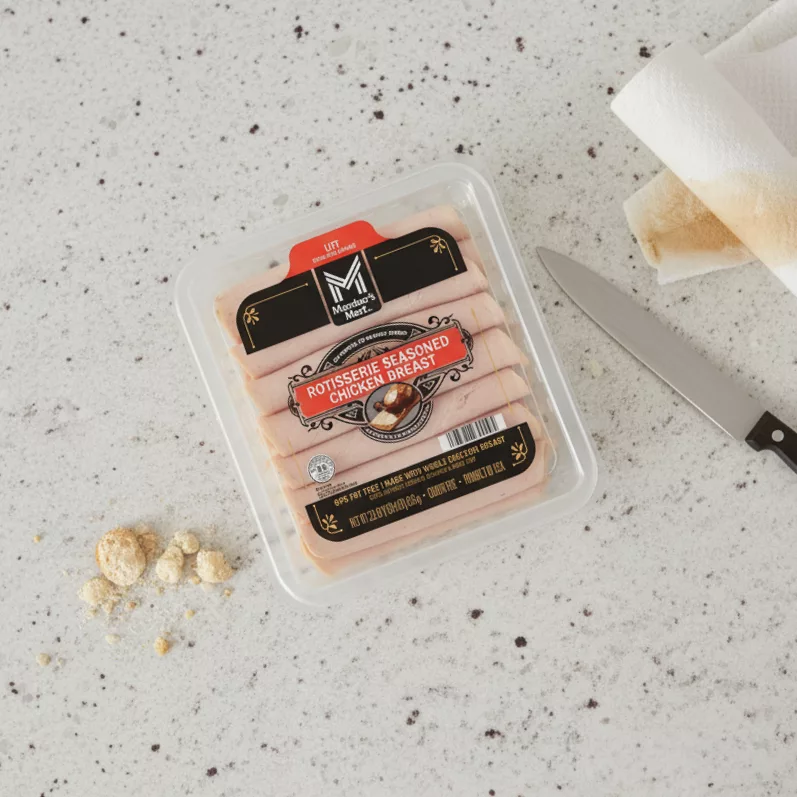 Member's Mark Turkey Breast Deli Meat Packaging